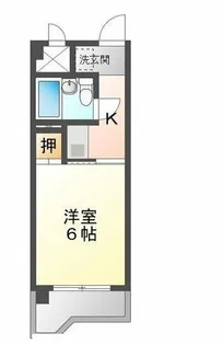 サンパル23【202号室】の間取り