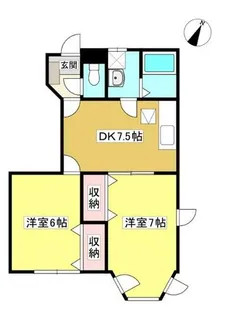 クレストール・マサ【1階】の間取り