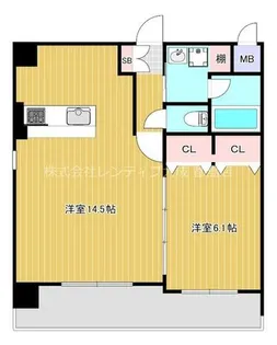 大阪府大阪市旭区赤川2丁目【マンション】の間取り