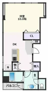 リリアン吹田片山【2階】の間取り