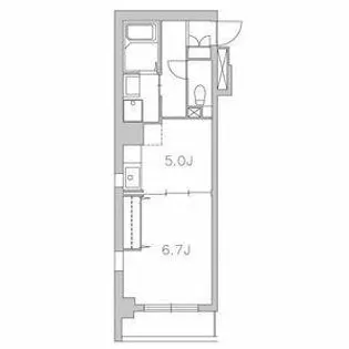 メゾン・ド・ヴェール【2階】の間取り
