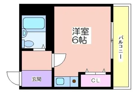 永田マンション【3階】の間取り