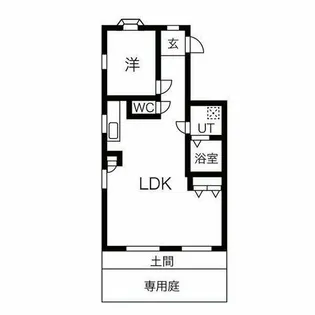 パラシオン萌【103号室】の間取り