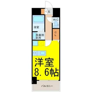 第2金山フクマルビル【5階】の間取り