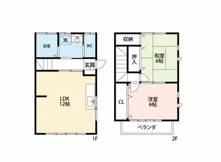 愛知県刈谷市下重原町1丁目【一戸建】の間取り