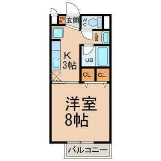 サープラスワン今枝【2階】の間取り