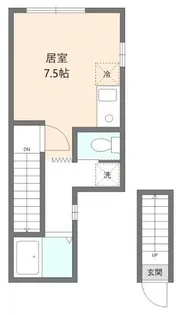ルナコート大手町【2階】の間取り