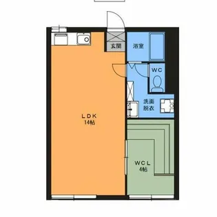 セフィラD棟【103号室】の間取り