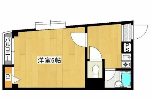 ふかいアべニュー【3階】の間取り