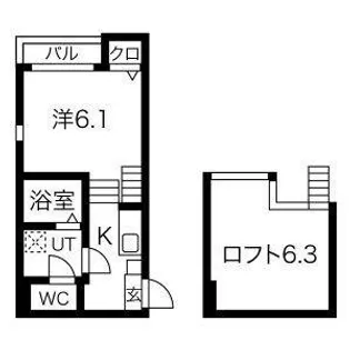 シルバーコート大曽根【1階】の間取り