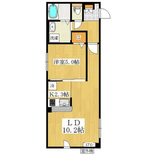 アビタ205【4階】の間取り