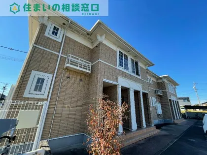 愛知県岡崎市坂左右町字堤下【アパート】の外観