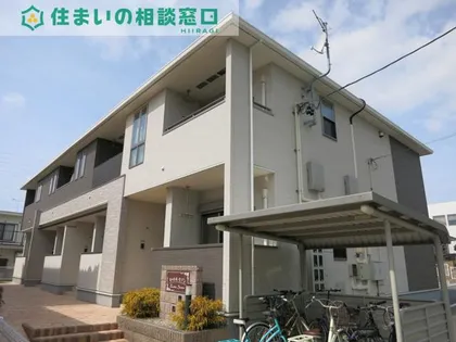 愛知県岡崎市江口3丁目【アパート】の外観