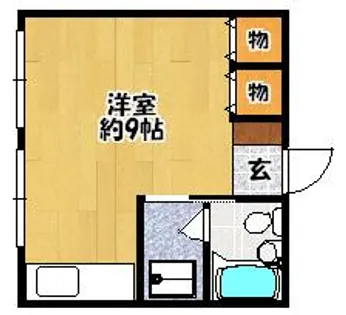 ハイランド21【105号室】の間取り
