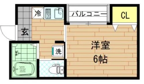 コモド寺田町【2階】の間取り