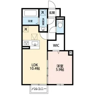 ソレイユ(大和・久保一色)【1階】の間取り