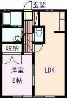 プレミール千代田【1階】の間取り