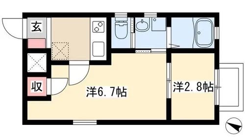 LA MAISON DE BONHEUR【1階】の間取り