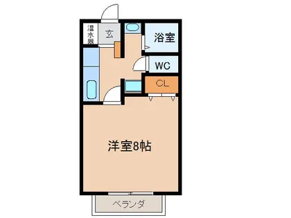 サン・friends北外山ⅡA【201号室】の間取り