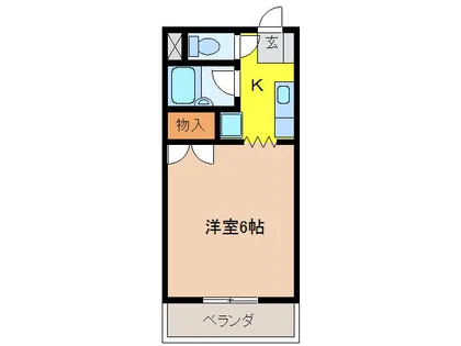 グランパス神明【3階】の間取り