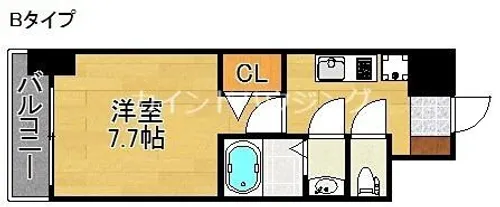 グランパシフィック岸里東【2階】の間取り