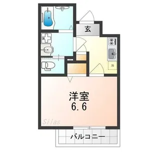 H-maison住吉【1階】の間取り