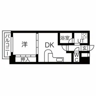 DOMUS21【8階】の間取り