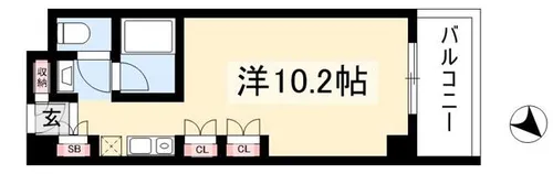 Ritzy本山【2階】の間取り