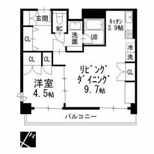 Ritzy本山【3階】の間取り