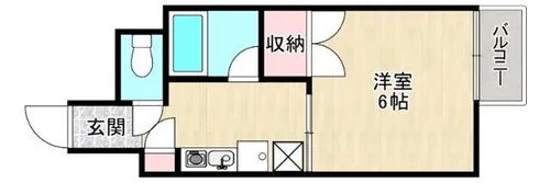 大阪府大阪市都島区内代町1丁目【マンション】の間取り