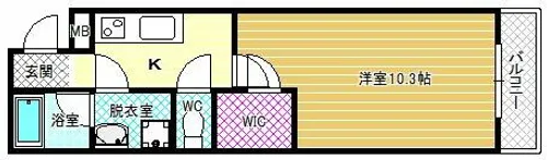 ルーチェ【1階】の間取り