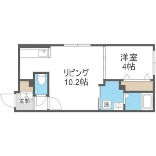 Saliente Yamahana【3階】の間取り