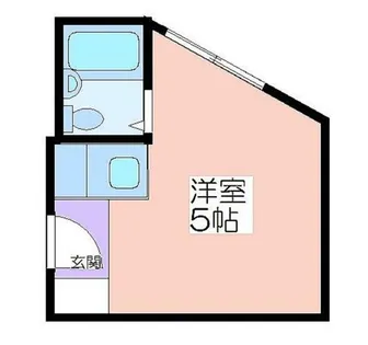 ドリームコート住吉大社【5階】の間取り