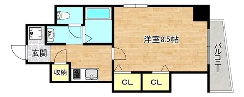 大阪府守口市豊秀町2丁目【マンション】の間取り