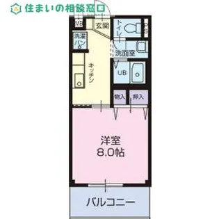愛知県碧南市宮町6丁目【アパート】の間取り