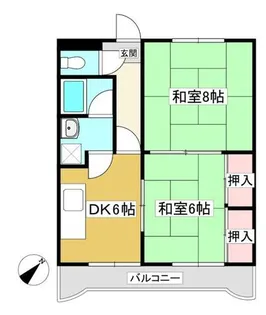 メゾン丸山【103号室】の間取り