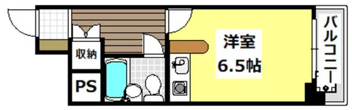 ビクトリア茨木【305号室】の間取り