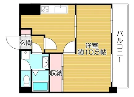 グランピア京橋【4階】の間取り