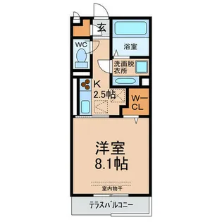 Wind(ヴィント)【1階】の間取り