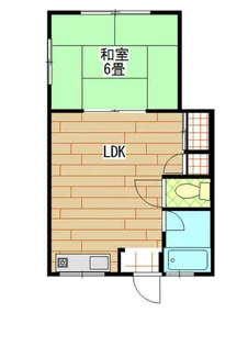 篠崎ハイツ【2階】の間取り