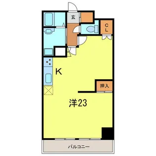 Casa VERDE【8階】の間取り