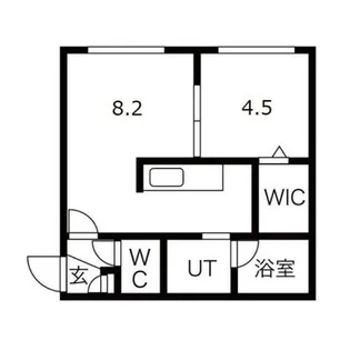 北海道札幌市手稲区前田二条11丁目【マンション】の間取り