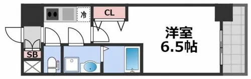 グランエクラ田島【2階】の間取り