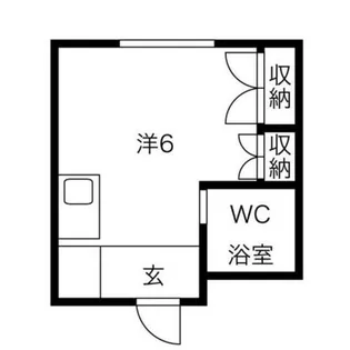 片野ビル【3階】の間取り