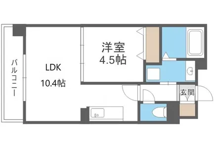 JP noie 円山表参道【7階】の間取り