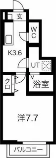 BLUE CUBE 12【1階】の間取り