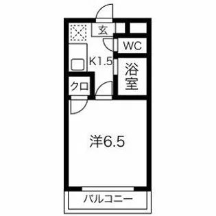 アイワ浄心ビル【6階】の間取り