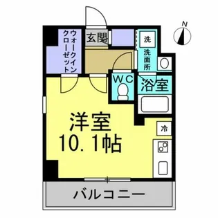 グランアルモニ【8階】の間取り