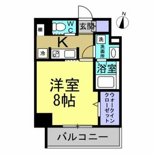 グランアルモニ【7階】の間取り