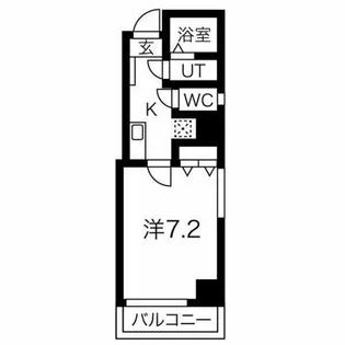 京屋ビル【703号室】の間取り